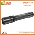 Factory Sale CE RoHS Aluminum Material 180lumen CREE XPE R3 Rechargeable Powerful led Flashlight Torch With 1*18650 Battery